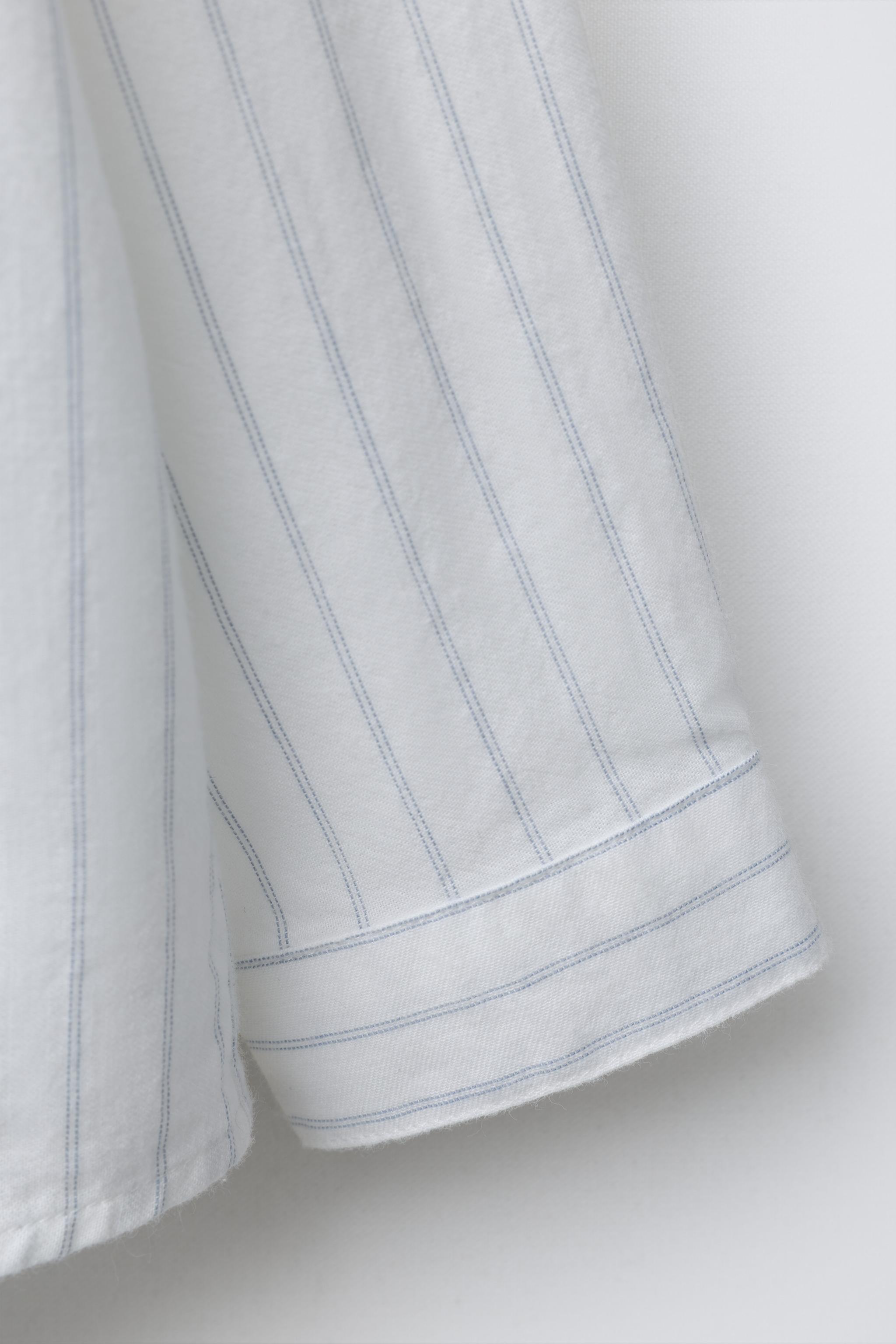 CHEMISE CHAUDE À RAYURES